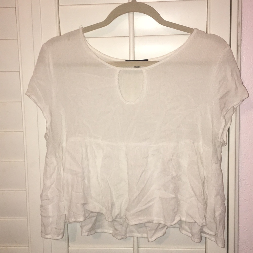 Babydoll White Top